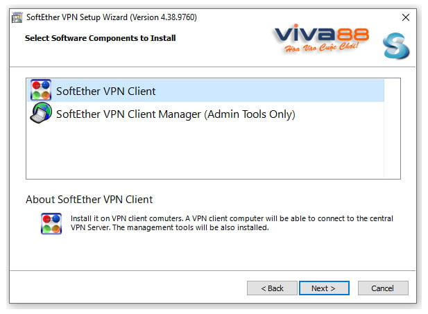 cài đặt SoftEther VPN